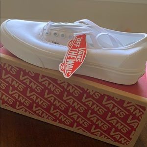 White Vans - NEVER WORN